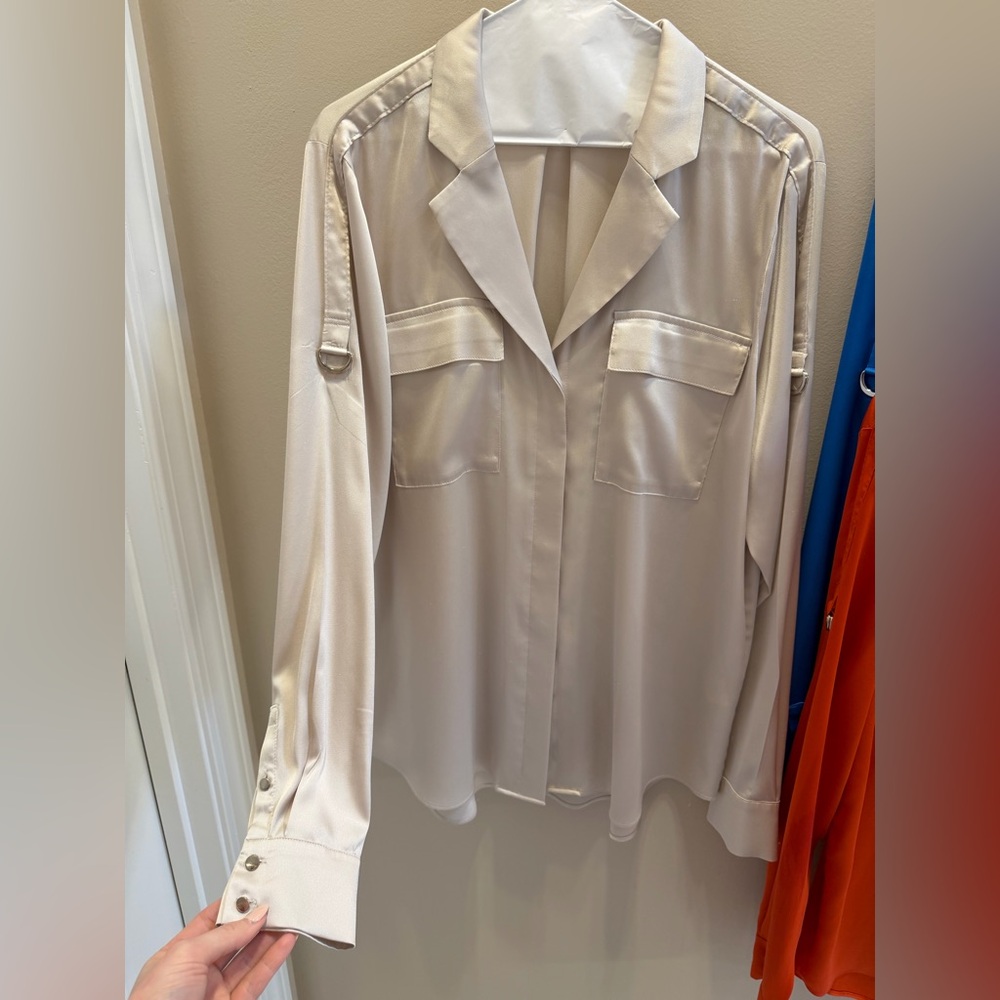 WHBM Button Up Shirts - Picture 2 of 13
